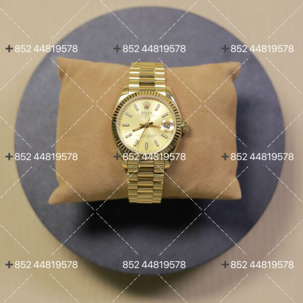 Rolex Datejust Series Gold Plate