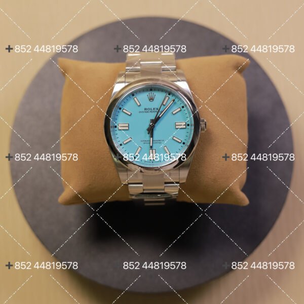 Rolex Oyster Perpetual Tiffany Blue Dial