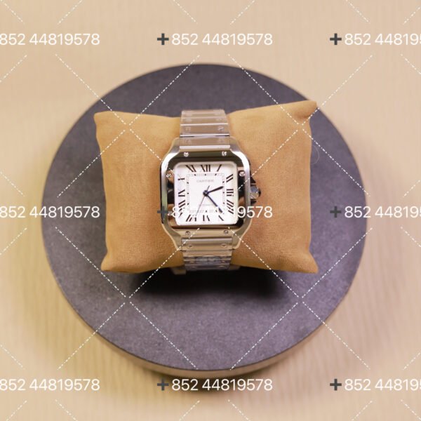 Cartier Santos series white dial 35mm
