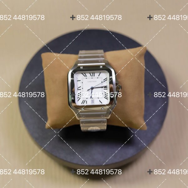 Cartier Santos series white dial 39mm