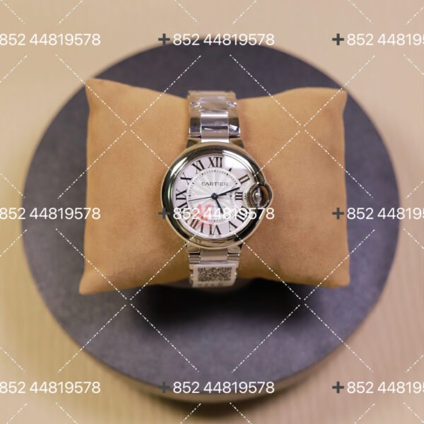 Cartier Blue Balloon Series Pink Mother-of-Pearl Plate 28mm