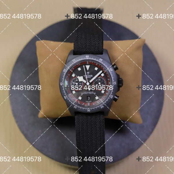 Tudor Submariner Series Black Dial Fabric Strap